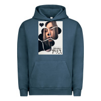 Pigment Midnight Navy Chishiya Alice In Borderland Urban Hoodie - linhVisuals