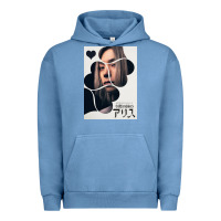 Pigment Pebble Blue Chishiya Alice In Borderland Urban Hoodie - linhVisuals