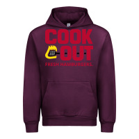 Mauve Wine Cookout Urban Hoodie - linhVisuals