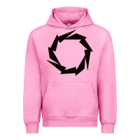 Fuchsia Pink Fountain Boats Urban Hoodie - linhVisuals