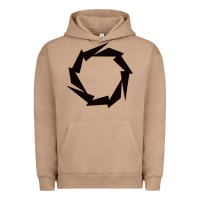 Pigment Burro Fountain Boats Urban Hoodie - linhVisuals