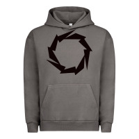 Pigment Tornado Fountain Boats Urban Hoodie - linhVisuals