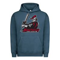 Pigment Midnight Navy manhattanville valiants Urban Hoodie - linhVisuals
