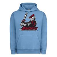 Pigment Pebble Blue manhattanville valiants Urban Hoodie - linhVisuals