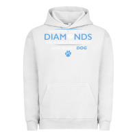 Pigment Lunar Rock whoever said that diamonds are a girls best friend never owned a dog Urban Hoodie - linhVisuals