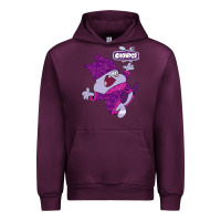 Mauve Wine chowder Urban Hoodie - linhVisuals