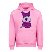 Fuchsia Pink chowder Urban Hoodie - linhVisuals