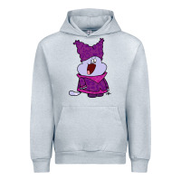 Heather Grey chowder Urban Hoodie - linhVisuals