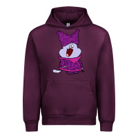 Mauve Wine chowder Urban Hoodie - linhVisuals