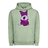 Pigment Oil Green chowder Urban Hoodie - linhVisuals
