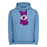 Pigment Pebble Blue chowder Urban Hoodie - linhVisuals