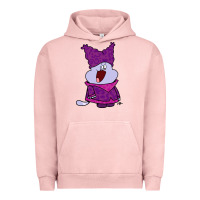 Pigment Salmon chowder Urban Hoodie - linhVisuals
