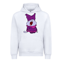 White chowder Urban Hoodie - linhVisuals