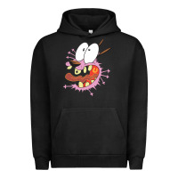 Pigment Black courage the cowardly dog Urban Hoodie - linhVisuals