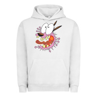 Pigment Lunar Rock courage the cowardly dog Urban Hoodie - linhVisuals