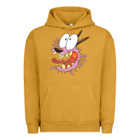 Pigment Peanut Butter courage the cowardly dog Urban Hoodie - linhVisuals