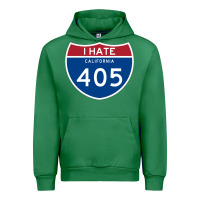 Emerald los angeles california interstate 405 (i 405) sweatshirt Urban Hoodie - linhVisuals