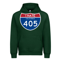 Forest Green los angeles california interstate 405 (i 405) sweatshirt Urban Hoodie - linhVisuals