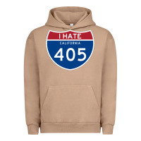 Pigment Burro los angeles california interstate 405 (i 405) sweatshirt Urban Hoodie - linhVisuals