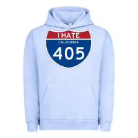 Pigment Grape Ice los angeles california interstate 405 (i 405) sweatshirt Urban Hoodie - linhVisuals