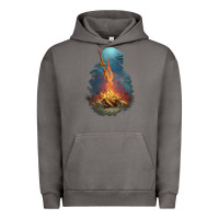 Pigment Tornado Souls Bonfire Urban Hoodie - linhVisuals