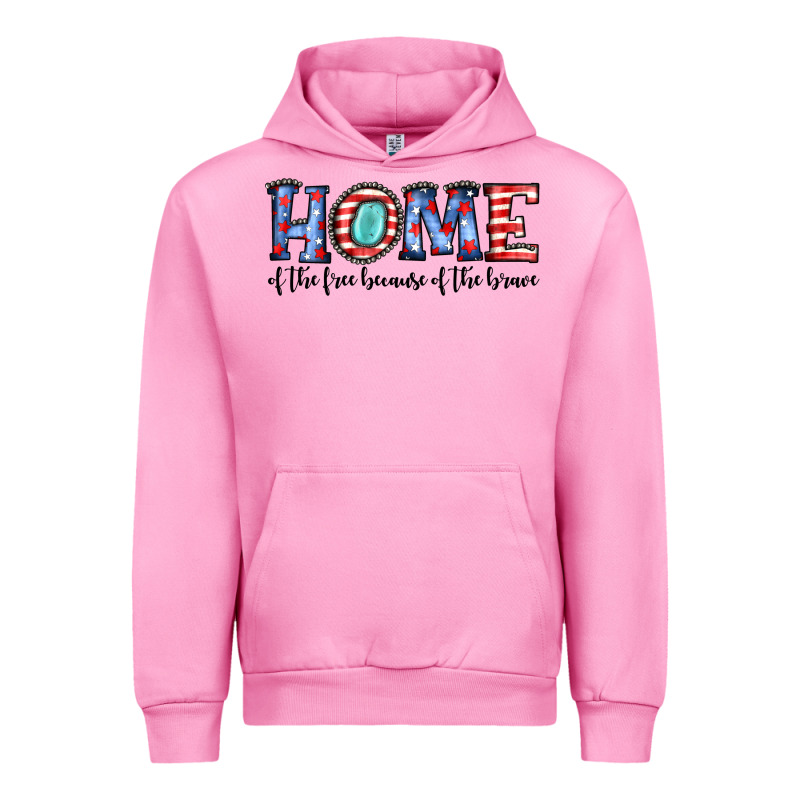 Home Of The Because Of The Brave Urban Hoodie by JahusDesignShop | Teevron
