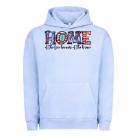 Pigment Grape Ice home of the because of the brave Urban Hoodie - JahusDesignShop