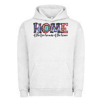 Pigment Lunar Rock home of the because of the brave Urban Hoodie - JahusDesignShop