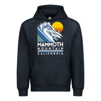 Navy mammoth mountain california retro ski sweatshirt Urban Hoodie - linhVisuals