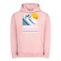 Pigment Salmon mammoth mountain california retro ski sweatshirt Urban Hoodie - linhVisuals