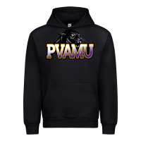 Black Prairie View A&M Panthers And Lady Panthers Rectangle Patch Urban Hoodie - linhVisuals