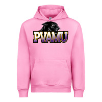 Fuchsia Pink Prairie View A&M Panthers And Lady Panthers Rectangle Patch Urban Hoodie - linhVisuals