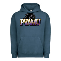 Pigment Midnight Navy Prairie View A&M Panthers And Lady Panthers Rectangle Patch Urban Hoodie - linhVisuals