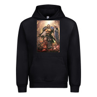 Black Warhammer Characters Urban Hoodie - linhVisuals