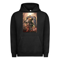Pigment Black Warhammer Characters Urban Hoodie - linhVisuals