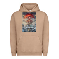 Pigment Burro The Painted World Urban Hoodie - linhVisuals