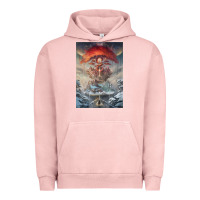 Pigment Salmon The Painted World Urban Hoodie - linhVisuals