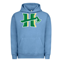 Pigment Pebble Blue cal humboldt lumberjacks Urban Hoodie - linhVisuals