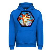 Cobalt CRASH BANDICOOT LEGENDS Urban Hoodie - linhVisuals