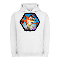 Pigment Lunar Rock CRASH BANDICOOT LEGENDS Urban Hoodie - linhVisuals
