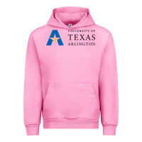 Fuchsia Pink The university of texas at arlington Urban Hoodie - linhVisuals
