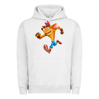 Pigment Lunar Rock CRASH BANDICOOT Urban Hoodie - linhVisuals