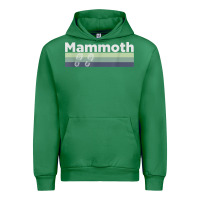 Emerald retro hiking boottrail running   mammoth california t shirt Urban Hoodie - linhVisuals