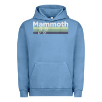 Pigment Pebble Blue retro hiking boottrail running   mammoth california t shirt Urban Hoodie - linhVisuals