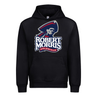 Black the robert morris colonials Urban Hoodie - linhVisuals