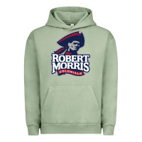 Pigment Oil Green the robert morris colonials Urban Hoodie - linhVisuals