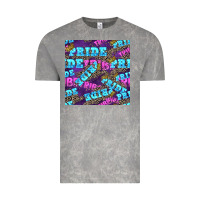 Cloud Rock pride tribe seamless pattern Vintage Tee - FaDigitalArtStudio