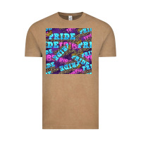 Vintage Coffee pride tribe seamless pattern Vintage Tee - FaDigitalArtStudio