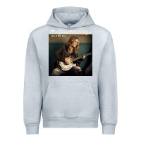 Heather Grey Melissa Etheridge Urban Hoodie - linhVisuals