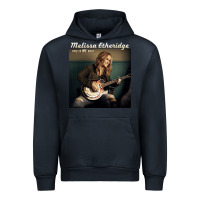 Navy Melissa Etheridge Urban Hoodie - linhVisuals
